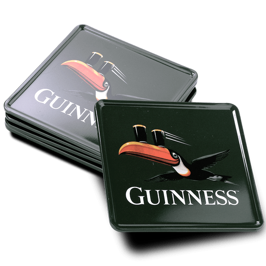 Guinness 5er Set Blechuntersetzer 