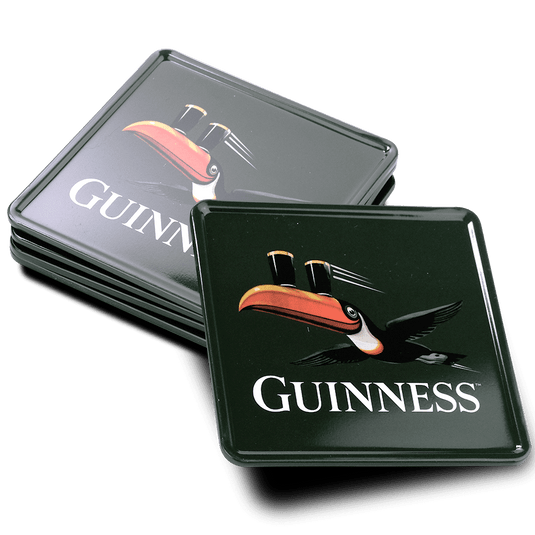 Guinness 5er Set Blechuntersetzer "Tukan" Artikelbild 1